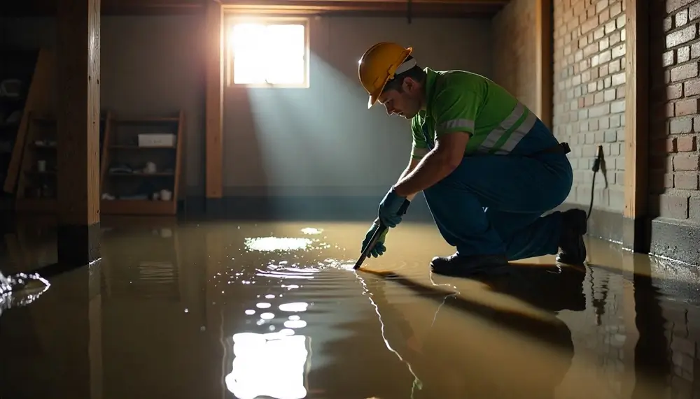 Professional water damage restoration services in Fairmount, GA